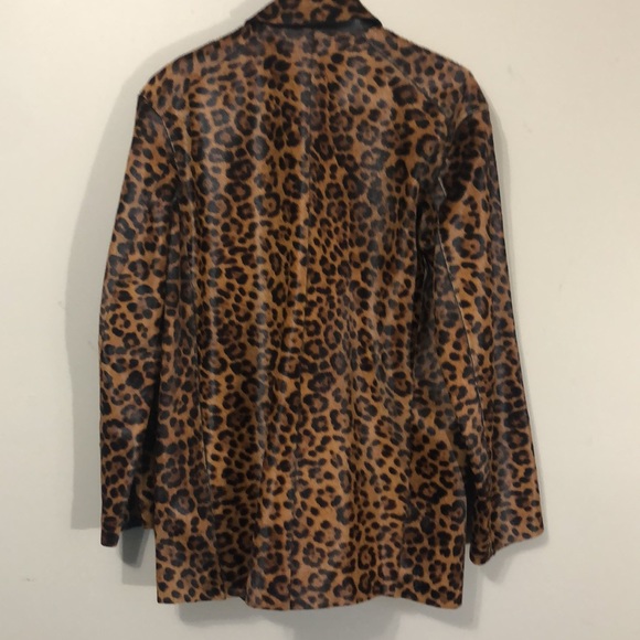 Rag & Bone Sigrid leopard calf hair jacket - Picture 6 of 8